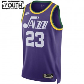 Dres Utah Jazz Lauri Markkanen Nike 2023-24 Classic Edition Ljubičasta Swingman - Dječji